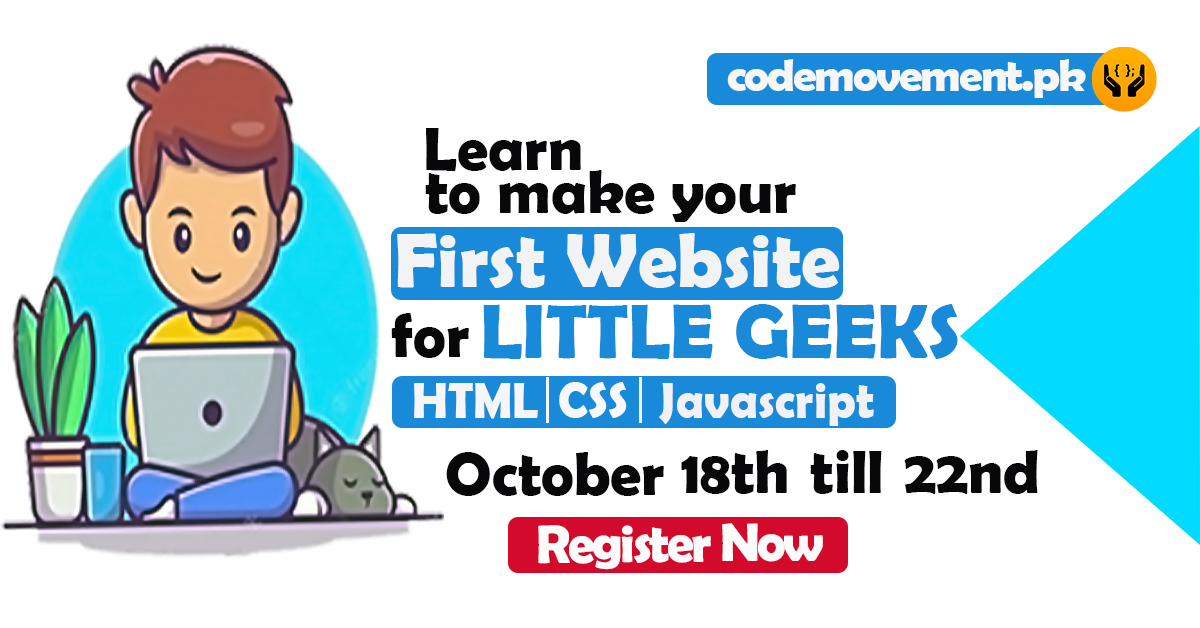 Learn to Make your First Website for Little Geeks